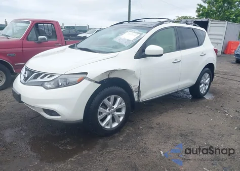 2014 Nissan Murano Sl from USA, damaged, VIN JN8AZ1MW3EW529305